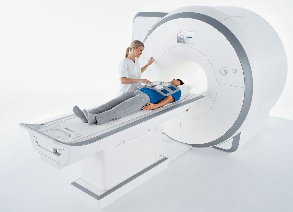 MRI diagnostics of back pain